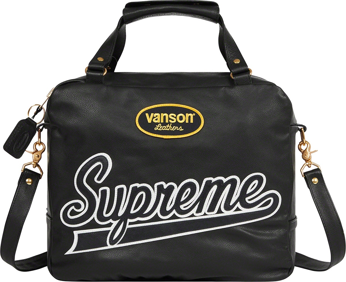 Supreme®/Vanson Leathers® Spider Web Bag view 4